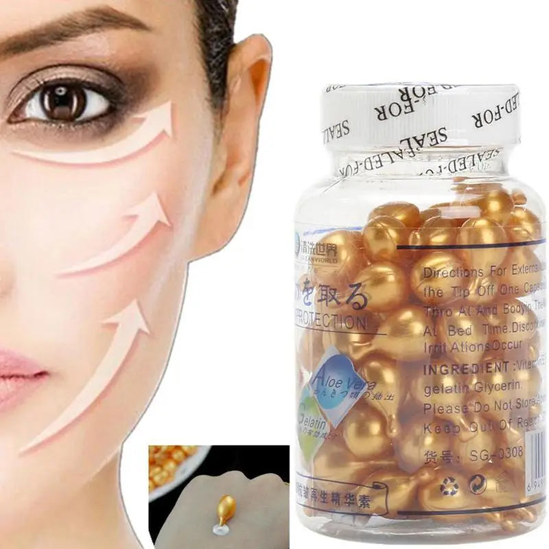 Vitamin E Extract Capsules Moisturizing and hydrating Ve Serum