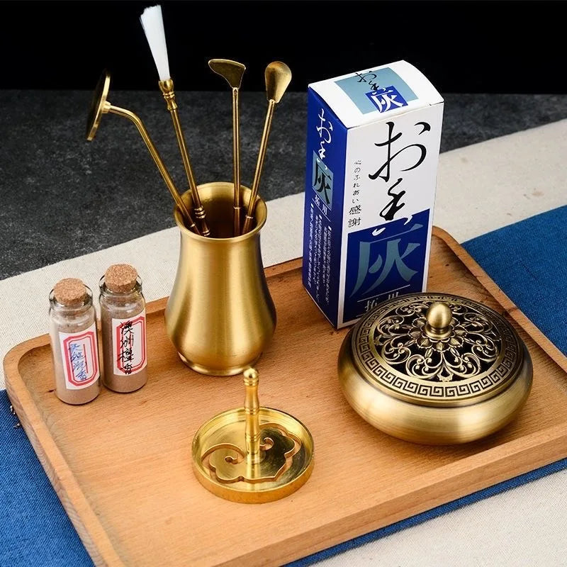 Sandalwood Incense Burner Set