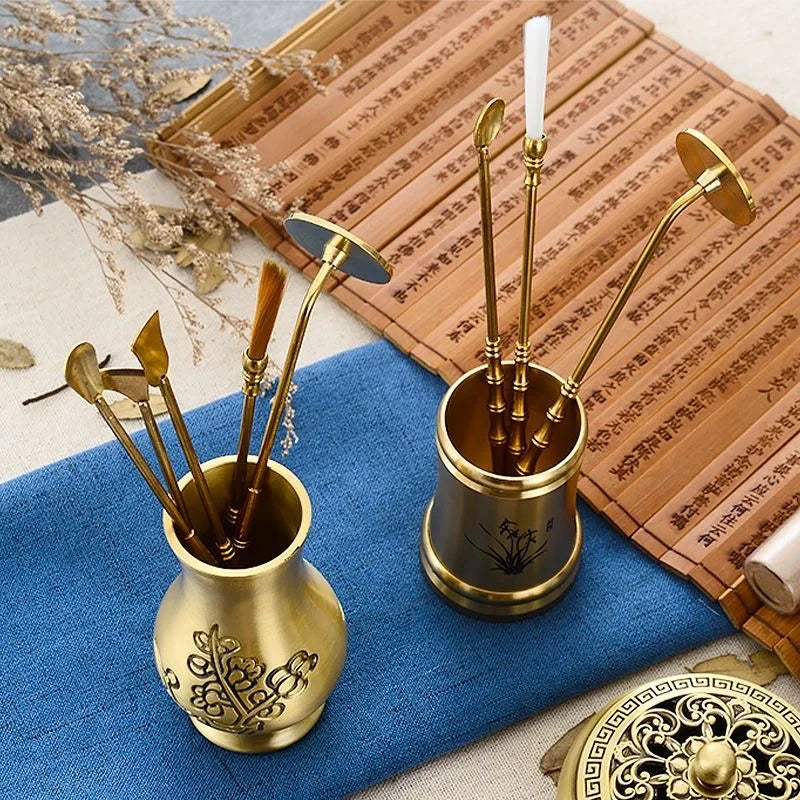 Sandalwood Incense Burner Set