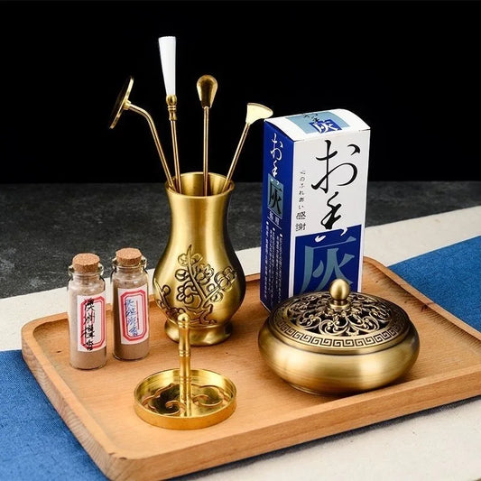 Sandalwood Incense Burner Set