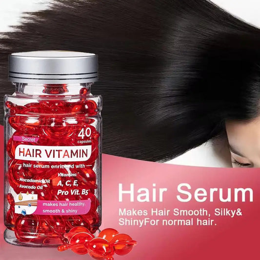 Vitamin Leave-In Hair Care Essential Oil Capsules