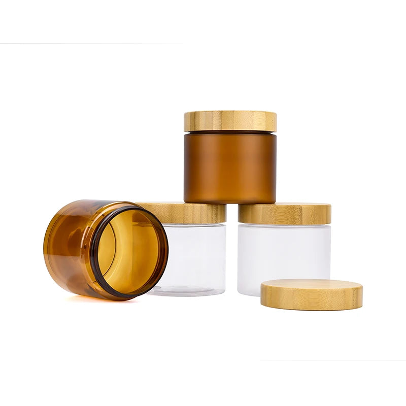 Plastic Cosmetics Cream Jars