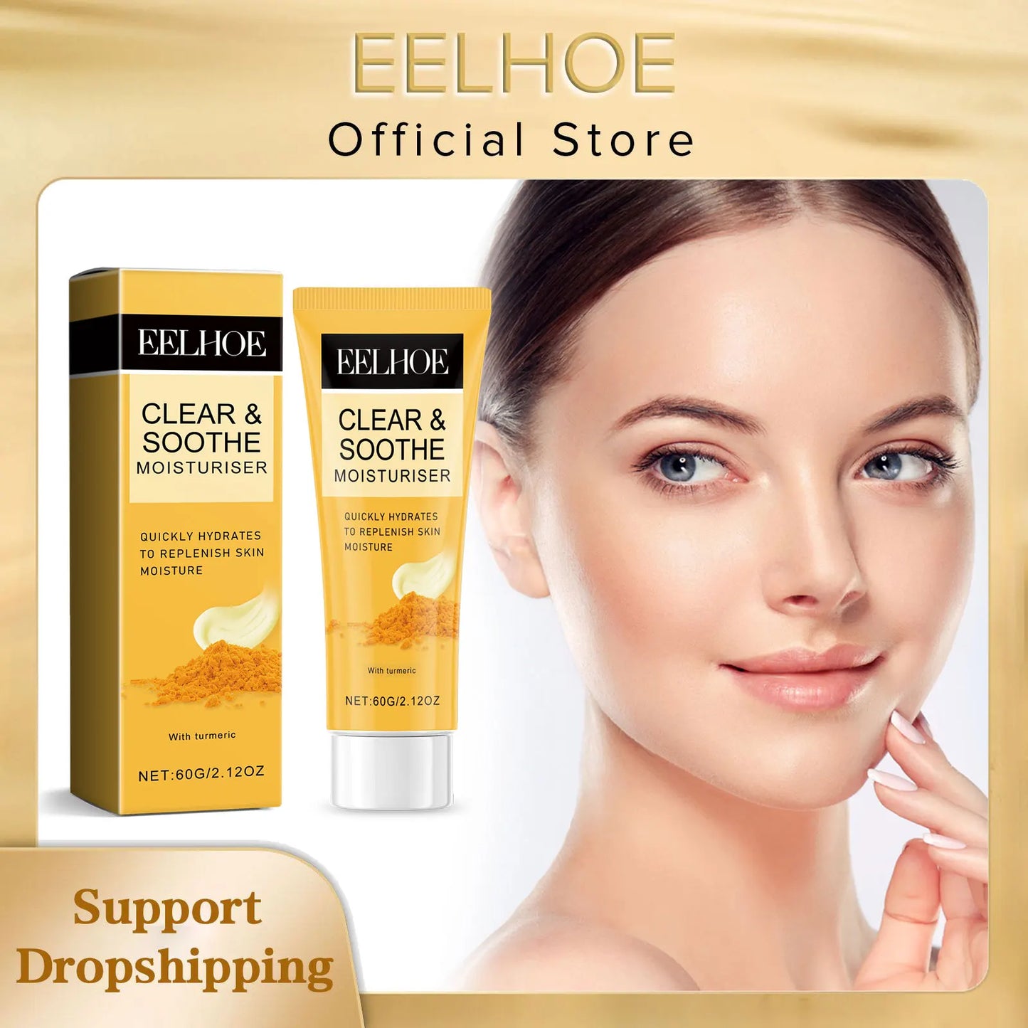 EELHOE Turmeric Cream Hydrating Face Cream