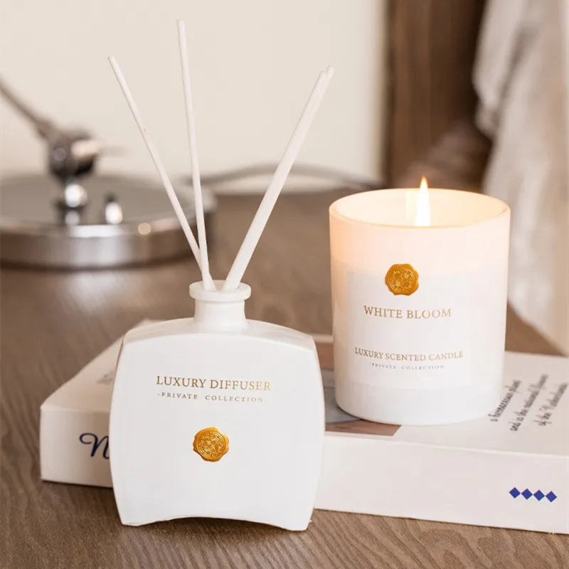 High-end Fire-free Aromatherapy Candle Set